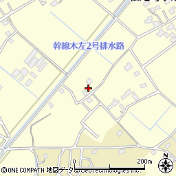 千葉県山武市松尾町下之郷391周辺の地図