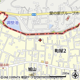 神奈川県相模原市緑区町屋2丁目17-19周辺の地図