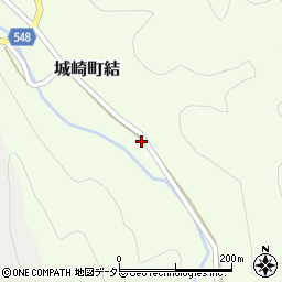 兵庫県豊岡市城崎町結217周辺の地図