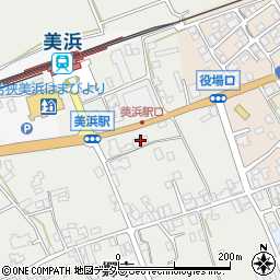 福邦銀行三方支店周辺の地図