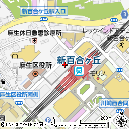 三井住友銀行生田支店周辺の地図
