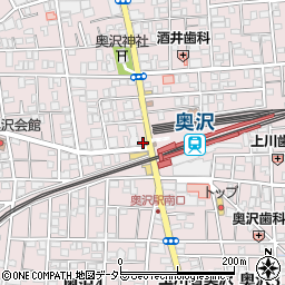 キッチンオリジン奥沢店周辺の地図