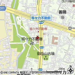 東京都世田谷区等々力1丁目22-43周辺の地図