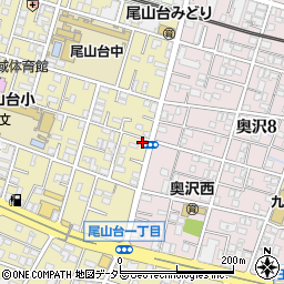 東京都世田谷区尾山台3丁目14-11周辺の地図