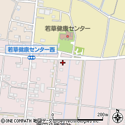 山梨県南アルプス市藤田1696周辺の地図