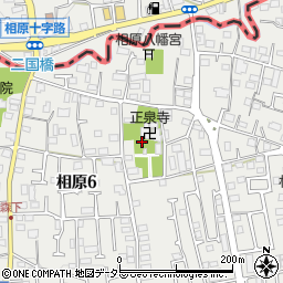 神奈川県相模原市緑区相原6丁目6周辺の地図