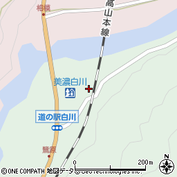 岐阜県加茂郡白川町河東3471周辺の地図