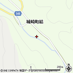兵庫県豊岡市城崎町結163周辺の地図