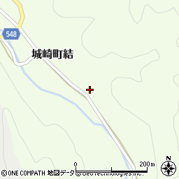 兵庫県豊岡市城崎町結214周辺の地図