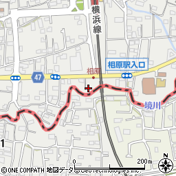 東京都町田市相原町1231周辺の地図
