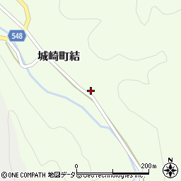 兵庫県豊岡市城崎町結210周辺の地図