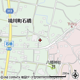 山梨県笛吹市境川町石橋1994周辺の地図