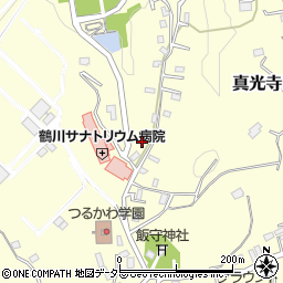 東京都町田市真光寺町229周辺の地図