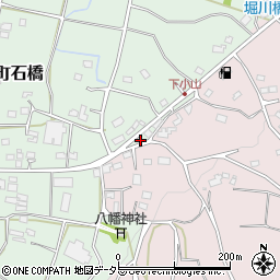 山梨県笛吹市境川町石橋7周辺の地図