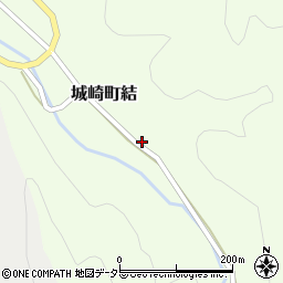 兵庫県豊岡市城崎町結204周辺の地図
