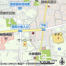 長沼クリーニング店周辺の地図