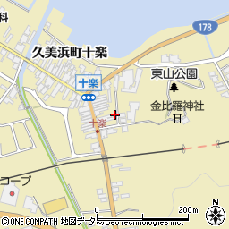 京都府京丹後市久美浜町54-2周辺の地図