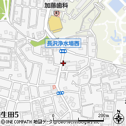 弥生会ホルト・長沢周辺の地図