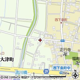 Ｃｉｅｌ大津Ｂ周辺の地図