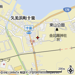 京都府京丹後市久美浜町54-1周辺の地図