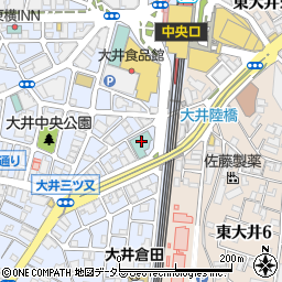 ヴィアイン東京大井町周辺の地図