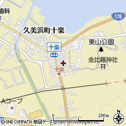 京都府京丹後市久美浜町2935周辺の地図