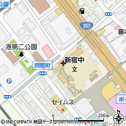 千葉市立新宿中学校周辺の地図