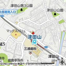津田山フェアサイト周辺の地図