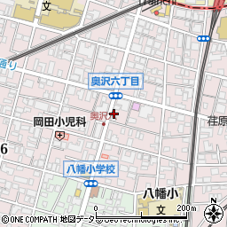 BAR JICON OKUSAWA周辺の地図