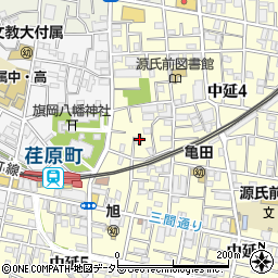 梅田ハイツ周辺の地図