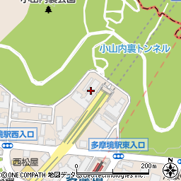 町田市　子どもセンター・ぱお分館周辺の地図