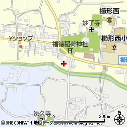 山梨県南アルプス市上市之瀬758-1周辺の地図