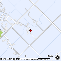 〒289-1313 千葉県山武市上横地の地図