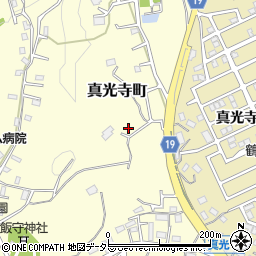 東京都町田市真光寺町268周辺の地図