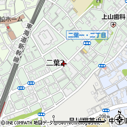 東京都品川区二葉2丁目周辺の地図