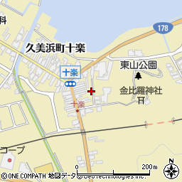 京都府京丹後市久美浜町53-3周辺の地図