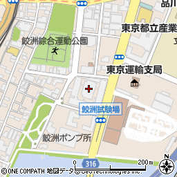 東京ナイル周辺の地図