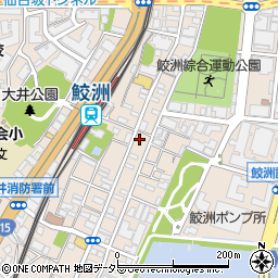 ラーメン春樹 鮫洲店周辺の地図