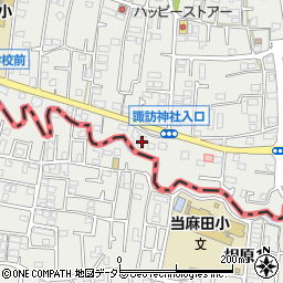 東京都町田市相原町1656周辺の地図