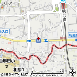 東京都町田市相原町1242周辺の地図