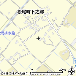 千葉県山武市松尾町下之郷531周辺の地図