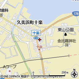 京都府京丹後市久美浜町2931周辺の地図