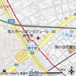 平間整形外科・内科クリニック周辺の地図