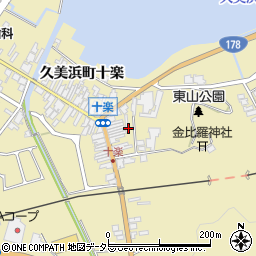 京都府京丹後市久美浜町53-2周辺の地図