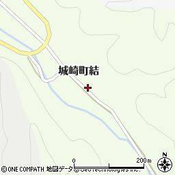 兵庫県豊岡市城崎町結114周辺の地図