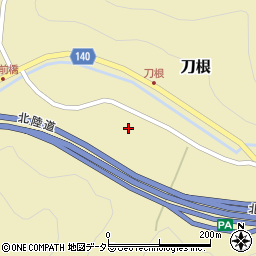福井県敦賀市刀根27-22周辺の地図
