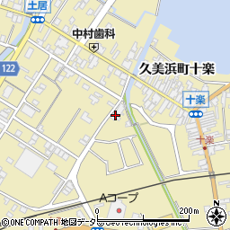 京都府京丹後市久美浜町114-1周辺の地図