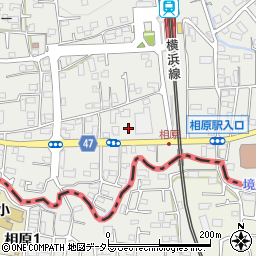 東京都町田市相原町1234周辺の地図