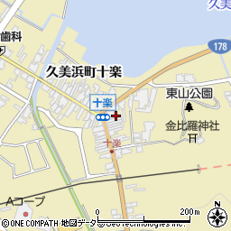 京都府京丹後市久美浜町2929周辺の地図