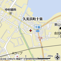 京都府京丹後市久美浜町2962周辺の地図